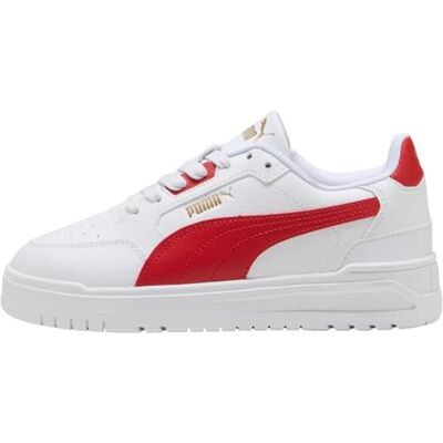 PUMA Shuffle Downtown LO JR sneakers, Vit-Candy Apple Gold, 4.5 UK, vitt godis Apple guld, 4.5 UK PUMA Shuffle Downtown LO JR sneakers, Vit-Candy Apple Gold, 4.5 UK, vitt godis Apple guld, 4.5 UK