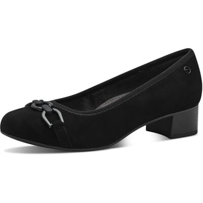 Tamaris Comfort bekväma pumps, svart mocka, 39 EU, Svart mocka, 39 EU Tamaris Comfort bekväma pumps, svart mocka, 39 EU, Svart mocka, 39 EU
