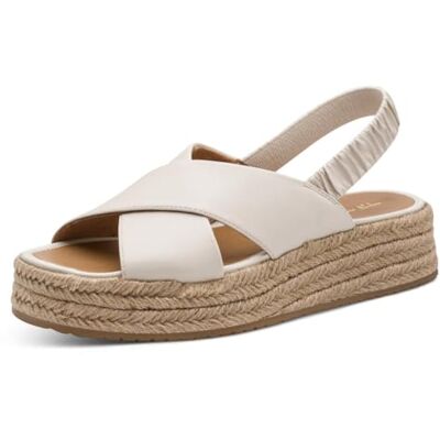 Tamaris Damen 1-28246-46, högklackade sandaler dam, vit, 41 EU Tamaris Damen 1-28246-46, högklackade sandaler dam, vit, 41 EU