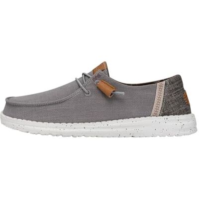 HEYDUDE Hey Dude 40297-030, Loafers för kvinnor, Grå, 37 EU HEYDUDE Hey Dude 40297-030, Loafers för kvinnor, Grå, 37 EU