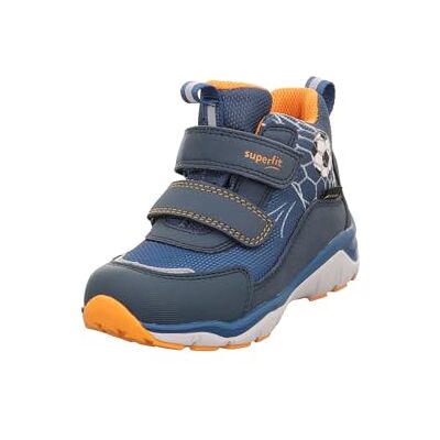 Superfit Baby Jungen SPORT5 leicht gefütterte Gore-Tex Sneaker, BLAU/ORANGE 8010 Superfit Baby Jungen SPORT5 leicht gefütterte Gore-Tex Sneaker, BLAU/ORANGE 8010