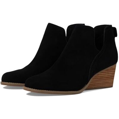 TOMS dam Gwen ankelstövel, Black Suede, 4 UK, Svart mocka, 36.5 EU TOMS dam Gwen ankelstövel, Black Suede, 4 UK, Svart mocka, 36.5 EU