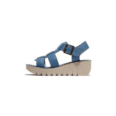 Fly London Dam YUDD236FLY Sandal, Blå, 4 UK, BLÅ, 37 EU Fly London Dam YUDD236FLY Sandal, Blå, 4 UK, BLÅ, 37 EU