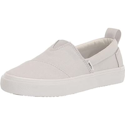 TOMS Alpargata Fenix Slip on Loafer Flat, Grå, 34 EU TOMS Alpargata Fenix Slip on Loafer Flat, Grå, 34 EU
