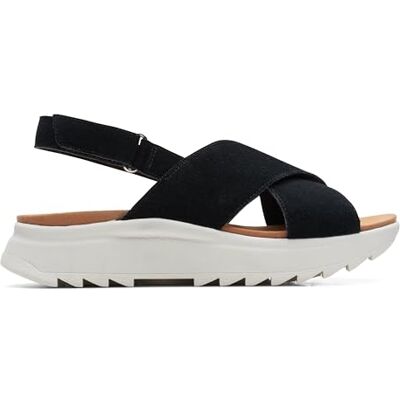 Clarks DashLite Wish Sandal, Black SDE, 36 EU, Svart Sde, 36 EU Clarks DashLite Wish Sandal, Black SDE, 36 EU, Svart Sde, 36 EU
