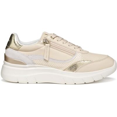 Geox Damsneakers, D PLUMMERY E sneakers, papyrus/LT sand, 40 EU Geox Damsneakers, D PLUMMERY E sneakers, papyrus/LT sand, 40 EU