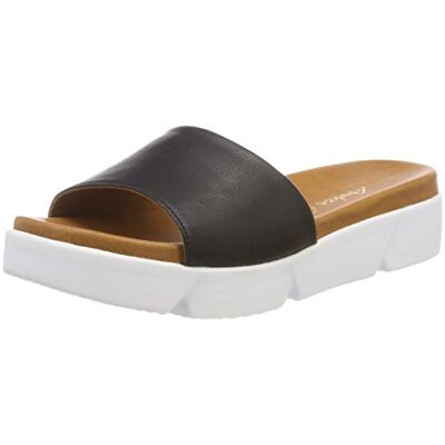 Andrea Conti Damer 1745714 pantoletter, svart 40 EU Andrea Conti Damer 1745714 pantoletter, svart 40 EU