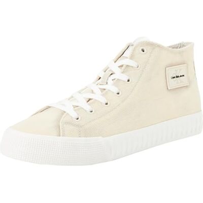 Calvin jeans herr Skater Vulc MID snörning CS ML DIF Vulkaniserade sneakers, krämig vit/ljusvit, 9 UK, Krämig vit ljus vit, 41.5 EU Calvin jeans herr Skater Vulc MID snörning CS ML DIF Vulkaniserade sneakers, krämig vit/ljusvit, 9 UK, Krämig vit ljus vit, 41.5 EU