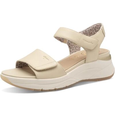 Tamaris dam 8-88730-44 sandaler, Beige, 42 EU Tamaris dam 8-88730-44 sandaler, Beige, 42 EU