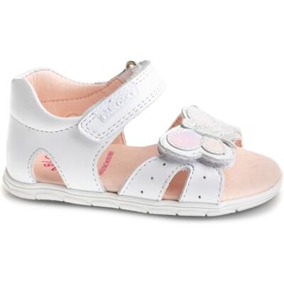 Pablosky ZIG 051500, sandal, Vit, 20 EU Ancho Pablosky ZIG 051500, sandal, Vit, 20 EU Ancho