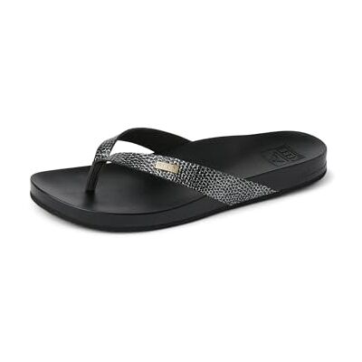 REEF Damkudde domstol flip-flop, Svart kaxig, 41 EU REEF Damkudde domstol flip-flop, Svart kaxig, 41 EU