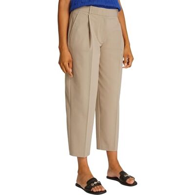 Tommy Hilfiger dam LW BI-STRETCH avsmalnande byxor WW0WW44793, beige, 36, Beige (beige), 62 SE Tommy Hilfiger dam LW BI-STRETCH avsmalnande byxor WW0WW44793, beige, 36, Beige (beige), 62 SE