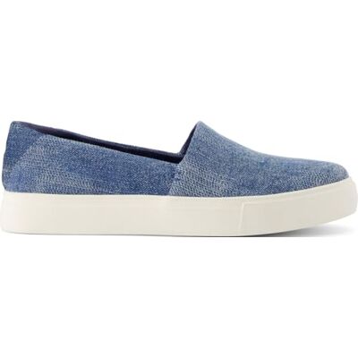 TOMS Dam Kameron Slip On Slip-On sneakers, mörk himmel texturerad denim, 3 UK, Mörk himmel texturerad denim, 35.5 EU TOMS Dam Kameron Slip On Slip-On sneakers, mörk himmel texturerad denim, 3 UK, Mörk himmel texturerad denim, 35.5 EU