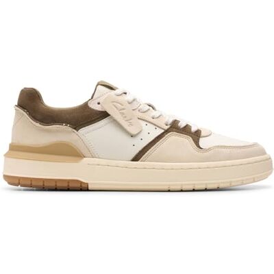 Clarks Courtlite2 Lo Mens Dark Olive Combi, 6 Clarks Courtlite2 Lo Mens Dark Olive Combi, 6
