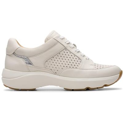 Clarks Tivoli Walk Womens Off White Combi, 3.5 Clarks Tivoli Walk Womens Off White Combi, 3.5