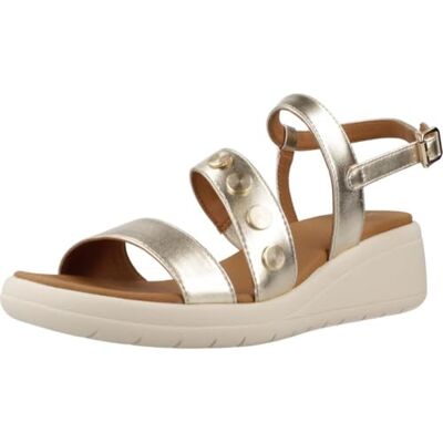 Geox Kvinnors Meliconia F kilsandal, Lt guld, 41 EU Geox Kvinnors Meliconia F kilsandal, Lt guld, 41 EU