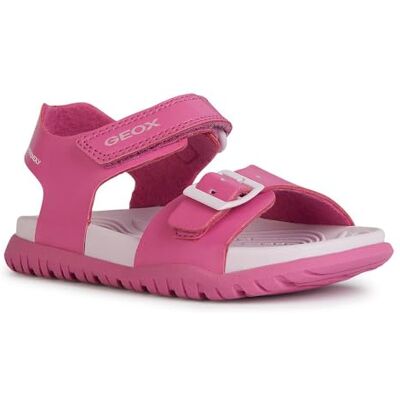 Geox Flickor J Fusbetto Gi sandal, Fuchsia rosa, 39 EU Geox Flickor J Fusbetto Gi sandal, Fuchsia rosa, 39 EU