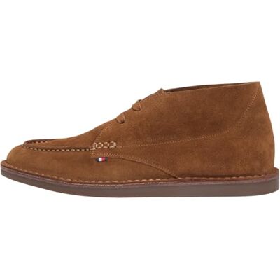 Tommy Hilfiger herr HILFIGER STITCHDOWN SUEDE CHUKKA FM0FM05691 låga stövlar, brun (Coconut Grove), 45, Brun kokoslund, 45 EU Tommy Hilfiger herr HILFIGER STITCHDOWN SUEDE CHUKKA FM0FM05691 låga stövlar, brun (Coconut Grove), 45, Brun kokoslund, 45 EU