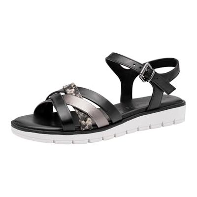 MARCO TOZZI Damer 2-28604-44 sandal, svart, 40 EU MARCO TOZZI Damer 2-28604-44 sandal, svart, 40 EU