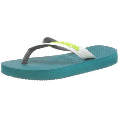 Havaianas unisex topp mix flip-flops, Vibe grön, 33/34 EU Havaianas unisex topp mix flip-flops, Vibe grön, 33/34 EU