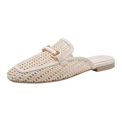 Tamaris Dam Damen 1-27304-46 Mules, Ecru, 36 EU Tamaris Dam Damen 1-27304-46 Mules, Ecru, 36 EU
