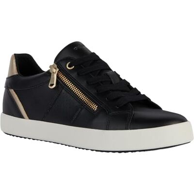 Geox Dam D BLOMIEE E sneakers, svart/LT guld, 35 EU, Svart ljus guld, 35 EU Geox Dam D BLOMIEE E sneakers, svart/LT guld, 35 EU, Svart ljus guld, 35 EU