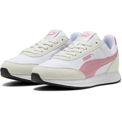 PUMA Unisex R78 Lightwind Sneaker, vit Poised rosa ånga grå, 46 EU PUMA Unisex R78 Lightwind Sneaker, vit Poised rosa ånga grå, 46 EU