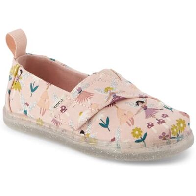 TOMS Classic Alpargata Loafer Flat, Ballet Pink Glitter Fairy Garden, 4.5 UK, Balett rosa glitter fe trädgård, 37.5 EU TOMS Classic Alpargata Loafer Flat, Ballet Pink Glitter Fairy Garden, 4.5 UK, Balett rosa glitter fe trädgård, 37.5 EU
