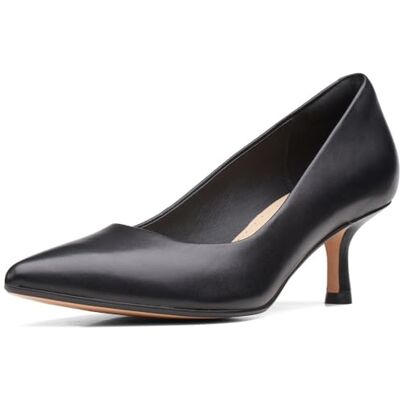 Clarks Violet55 Rae läderskor i, Svart läder, 39.5 EU Clarks Violet55 Rae läderskor i, Svart läder, 39.5 EU