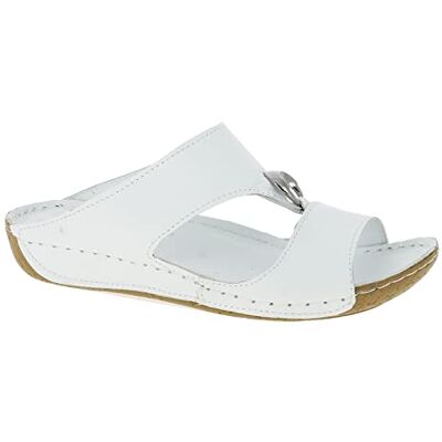 Andrea Conti Dam pantoletter, vit, 40 EU, Vit, 40 EU Andrea Conti Dam pantoletter, vit, 40 EU, Vit, 40 EU