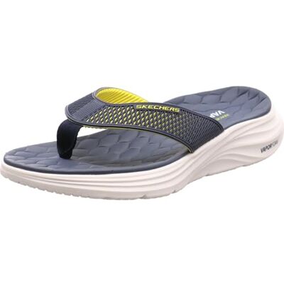 Skechers Sport herr Vapor Foam Sandal, Navy KPU/Yellow Trim, 9.5 UK, Marinblå Kpu gul trim, 44 EU Skechers Sport herr Vapor Foam Sandal, Navy KPU/Yellow Trim, 9.5 UK, Marinblå Kpu gul trim, 44 EU