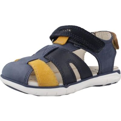 Geox B Sandal Delhi Boy A, Sandal för barn, Flerfärgad, 25 EU Geox B Sandal Delhi Boy A, Sandal för barn, Flerfärgad, 25 EU