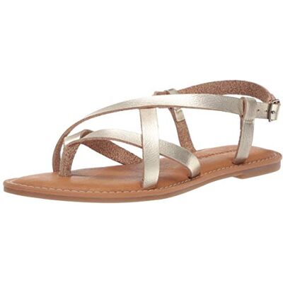 Amazon Essentials Casual Strappy Sandal för kvinnor, Guld, 35.5 EU Amazon Essentials Casual Strappy Sandal för kvinnor, Guld, 35.5 EU