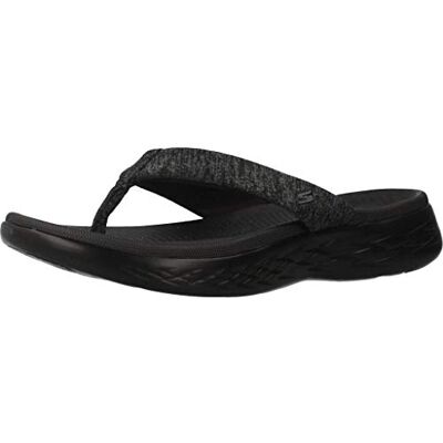 Skechers dam go 600-15304 Flip-Flop, Svart, 40 EU Skechers dam go 600-15304 Flip-Flop, Svart, 40 EU