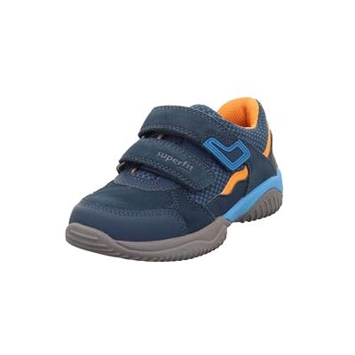 Superfit Jungen STORM Sneaker, BLAU/ORANGE 8010 Superfit Jungen STORM Sneaker, BLAU/ORANGE 8010
