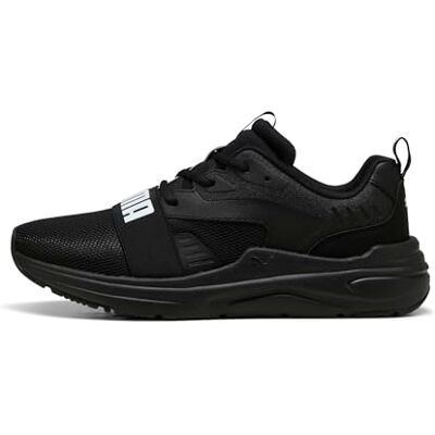 PUMA Unisex Softride Wired 2 Sneaker, svart Vit, 36 EU PUMA Unisex Softride Wired 2 Sneaker, svart Vit, 36 EU