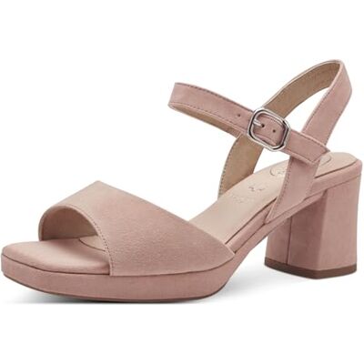 Tamaris Dam 8-88309-42 häl sandal, rosa, 37 EU Tamaris Dam 8-88309-42 häl sandal, rosa, 37 EU