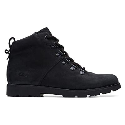 Clarks Pojkar Heath Hike O Combat båt, svart, 35 EU Clarks Pojkar Heath Hike O Combat båt, svart, 35 EU