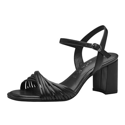 Tamaris dam 1-28324-42 sandal med klack, svart, 38 EU Tamaris dam 1-28324-42 sandal med klack, svart, 38 EU