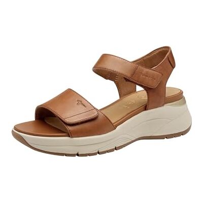 Tamaris Comfort dam multiAdjustable sandaler, NUT, 38 EU, Spår, 38 EU Tamaris Comfort dam multiAdjustable sandaler, NUT, 38 EU, Spår, 38 EU