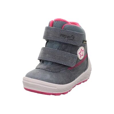 Superfit Baby Mädchen GROOVY warm gefütterte Gore-Tex Stiefel, BLAU/PINK 8000 Superfit Baby Mädchen GROOVY warm gefütterte Gore-Tex Stiefel, BLAU/PINK 8000