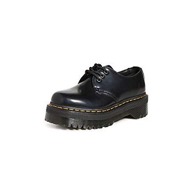 Dr. Martens kvinnors 5-ögonstil 8053 Quad, Svart polerad slät, 39 EU Dr. Martens kvinnors 5-ögonstil 8053 Quad, Svart polerad slät, 39 EU