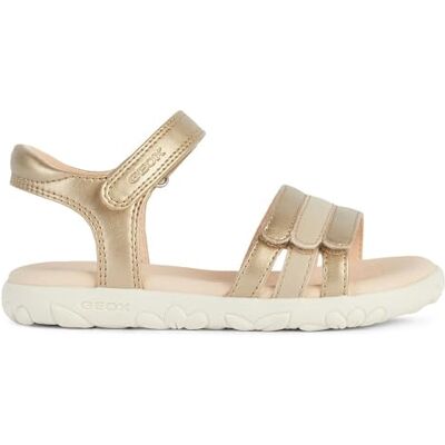 Geox flicka J Haiti Girl sandal, Platina, 24 EU Geox flicka J Haiti Girl sandal, Platina, 24 EU