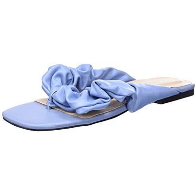 L37 HANDMADE SHOES L37 Handgjorda skor dam av My Side Sandal, blå, 39 EU L37 HANDMADE SHOES L37 Handgjorda skor dam av My Side Sandal, blå, 39 EU