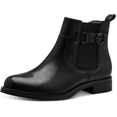 Tamaris COMFORT Damstövlar Chelsea med dragkedja, höst, svart, 37 EU Tamaris COMFORT Damstövlar Chelsea med dragkedja, höst, svart, 37 EU