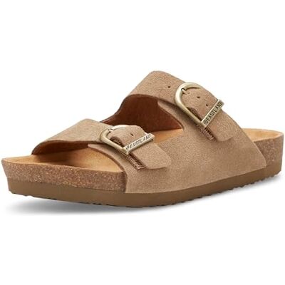 Eastland Cambridge Sandal för kvinnor, Khaki Suede 5 UK Eastland Cambridge Sandal för kvinnor, Khaki Suede 5 UK