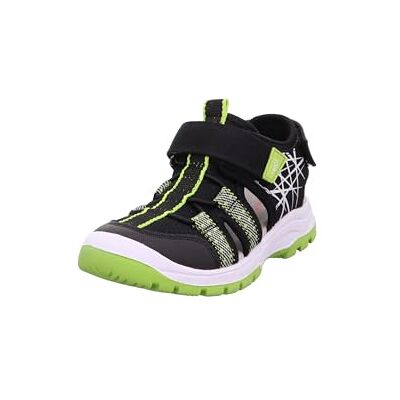Superfit Pojkar Tornado stängda sandaler, Svart grön 0000, 28 EU Superfit Pojkar Tornado stängda sandaler, Svart grön 0000, 28 EU
