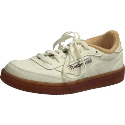 Reebok CLUB C 85 dam Sneaker, Vintage chalk chalk kamel, 35 EU Reebok CLUB C 85 dam Sneaker, Vintage chalk chalk kamel, 35 EU