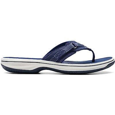 Clarks Brinkley Sea Womens Navy Synthetic, 7 Clarks Brinkley Sea Womens Navy Synthetic, 7