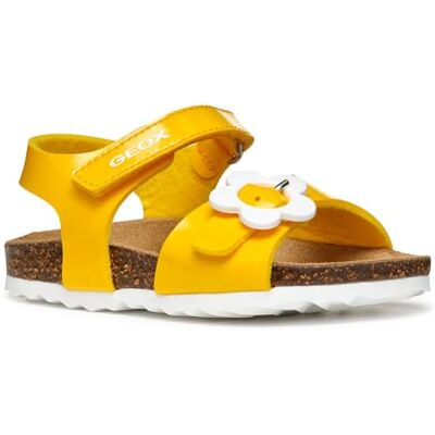 Geox B Sandal Chalki Girl, Gul, 20 EU Geox B Sandal Chalki Girl, Gul, 20 EU